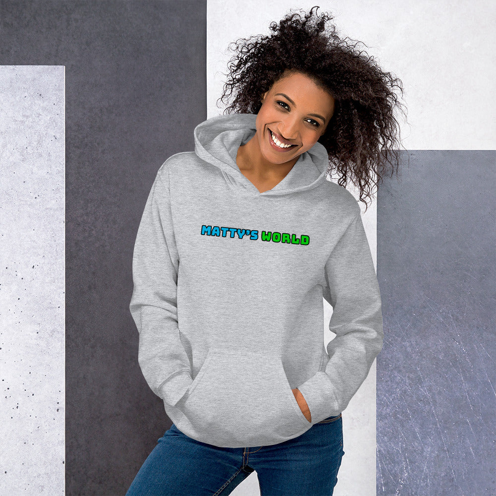 Earth Hoodie Front Back Unisex Matty s World